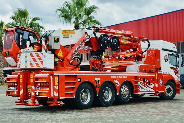 Truck-mounted Crane